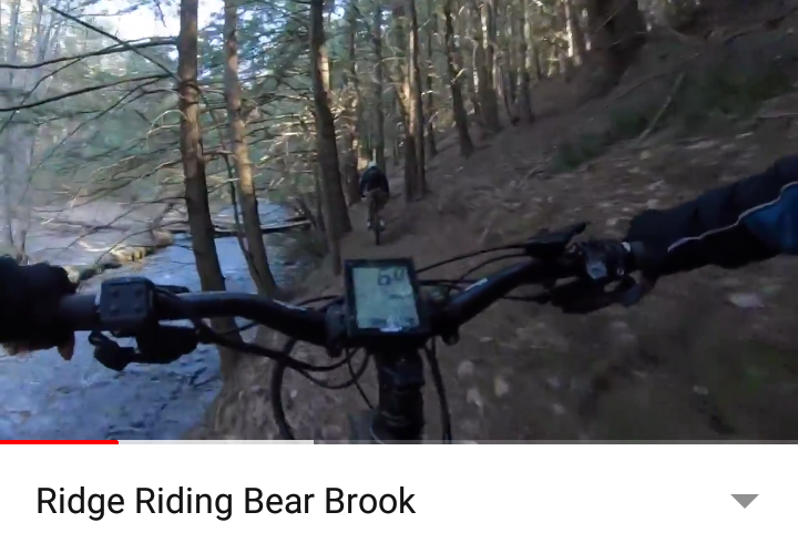 E-bike adventures: Ridge Riding at Bear Brook State Park